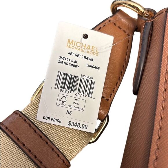 NWT Michael Kors Jet Set Travel Small Messenger Bag - Picture 5 of 5